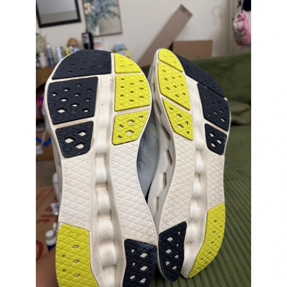 On Running Cloudsurfer 2 Mens Glacier Ivory Running Shoes 3MF10123205 Size 11